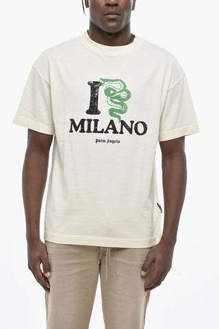 T-Shirt DOS MILANO aus Baumwolle mit Print
