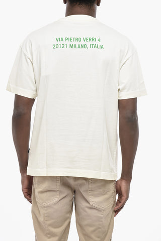 T-Shirt DOS MILANO aus Baumwolle mit Print