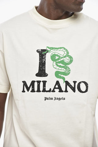 T-Shirt DOS MILANO aus Baumwolle mit Print