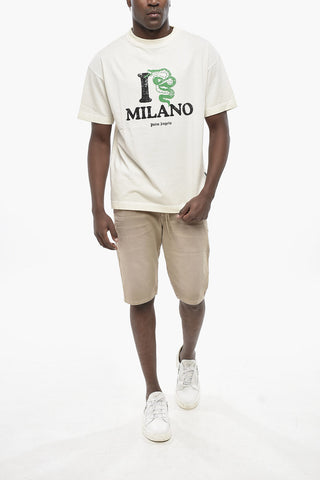 T-Shirt DOS MILANO aus Baumwolle mit Print