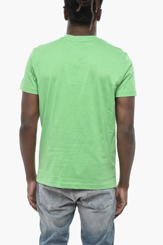 T-Shirt mit Rundhalsausschnitt T-DIEGOR NEW INDUSTRIES aus Baumwolle mit Relieflogo