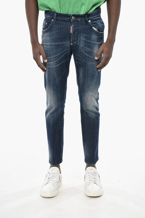 RAW Jeans Skater Fit con Design Delavè 16cm