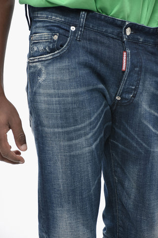 RAW Jeans Skater Fit con Design Delavè 16cm