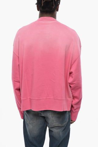 Rundhalssweatshirt PARADISE aus Baumwolle Degradé