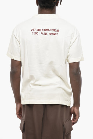 T-Shirt mit Rundhalsausschnitt I LOVE PARIS aus Baumwolle