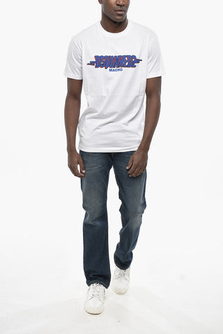 Cool-Fit T-Shirt Aus Baumwolle Mit Frontlogo