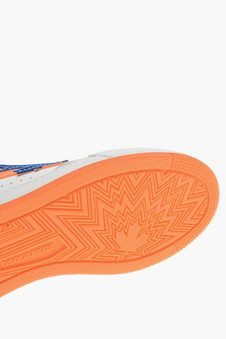Low Leather Sneakers CANADIAN with Suede Trims
