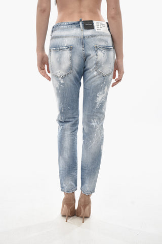 Jeans SKINNY DAN Bleached Effect 13cm