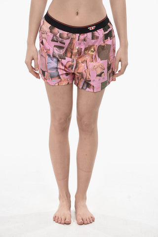 Bedruckte Baumwoll-Boxershorts UNISEX