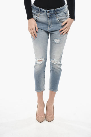 Boyfriend-Leg-Jeans D-FAYZA Im Vintage-Look 13cm L.30