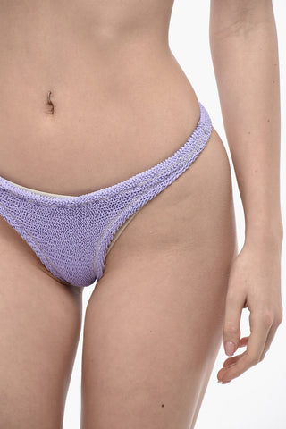 Bikini mit Wave-Motiv und hoher Taille