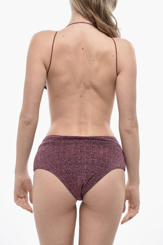 Lurex High-Waist Bikini