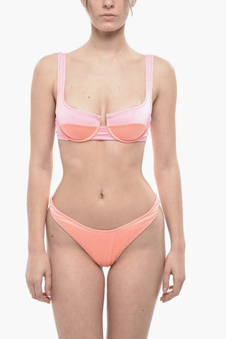 Balconette Bikini Tricolor