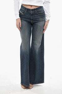 Jeans Wide 1978 D-AKEMI con Cuciture a Vista 32cm L32