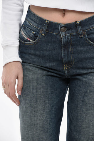 Wide Jeans 1978 D-AKEMI with Exposed Seams 32cm L32