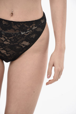 Slip mit hoher Taille O-LOVER aus Spitze