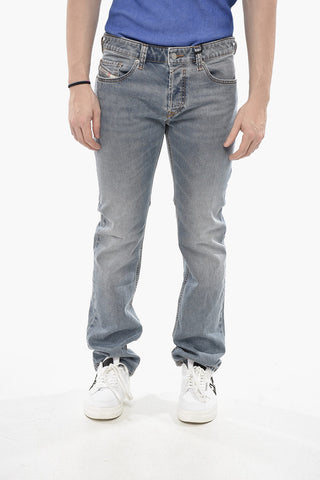 Straight Fit Jeans SAFADO-X With Logo Button 18cm L32
