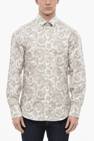 Hemd aus Baumwolle mit Paisley-Muster