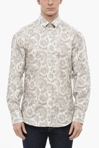 Hemd aus Baumwolle mit Paisley-Muster