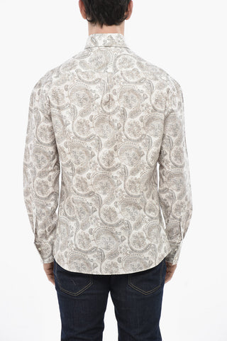 Hemd aus Baumwolle mit Paisley-Muster