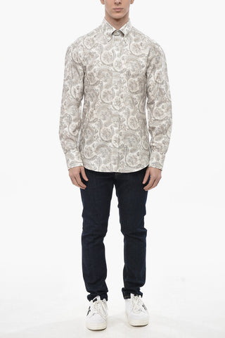 Hemd aus Baumwolle mit Paisley-Muster