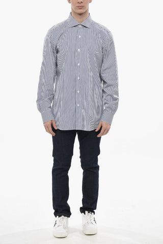 Bicolour Striped Shirt MILANO ZANTE with French Collar