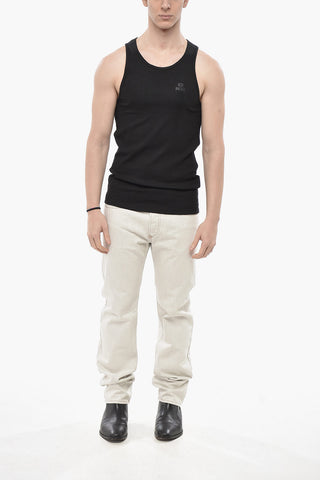 Geripptes Tank Top T-LIFTYNEW OUT Aus Stretch-Baumwolle