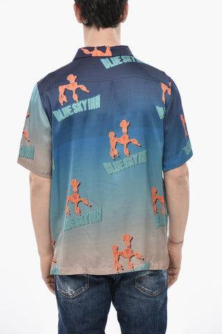 Patterned Short-Sleeve Shirt