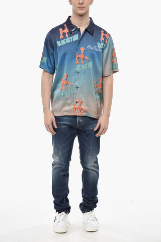 Patterned Short-Sleeve Shirt