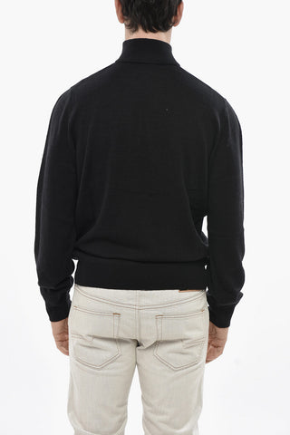 Maglia CAMIO-OUT in Misto Lana con Zip Frontale