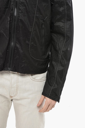 Nylon-Jacke J-BLINKID-A mit Reißverschluss-Detail am Ärmel