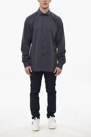 CC COLLECTION Hemd aus Baumwoll-Popeline mit französischem Kragen