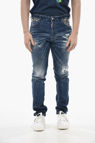 Jeans COOL GUY Vintage-Effekt mit Nieten 16cm