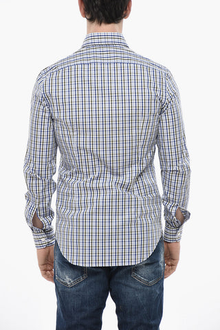 Slim-Fit Kariertes Hemd