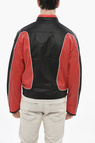 Nylon Jacket J-BLINKID-A with Contrast Details