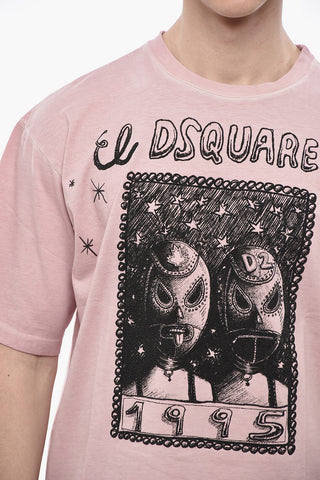 T-Shirt mit Rundhalsausschnitt im Loose Fit mit grafischem Print