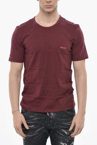 T-Shirt-Set mit Rundhalsausschnitt aus Baumwolle