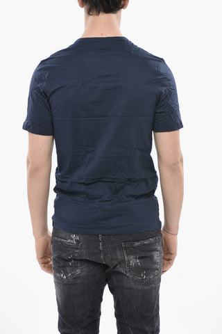 T-Shirt-Set mit Rundhalsausschnitt aus Baumwolle