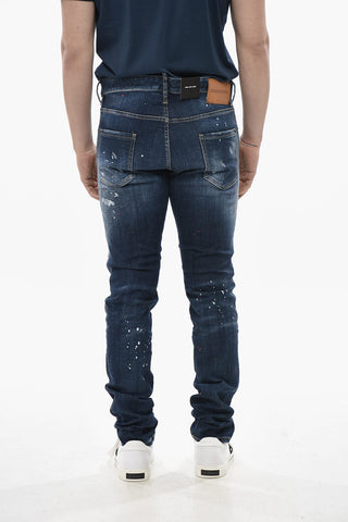 Jeans COOL GUY 빈티지 효과 페인트 디테일 16cm