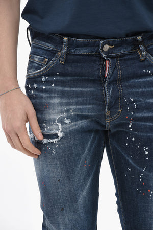 Jeans COOL GUY 빈티지 효과 페인트 디테일 16cm