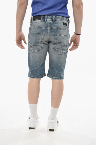 JOGG JEANS 스트레치 데님 반바지 KROOLEY-NE 허리 밴딩