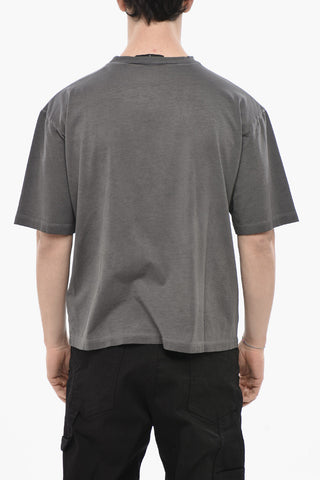 Crewneck Loose-Fit T-Shirt with Graphic Print