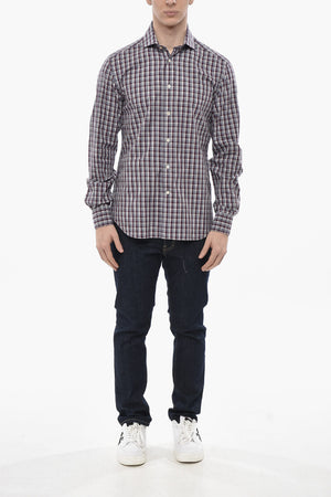 ID Karomustertes Hemd mit Französischem Kragen