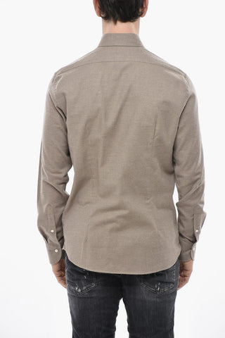 코튼 플란넬 셔츠 JOHN 프렌치 칼라