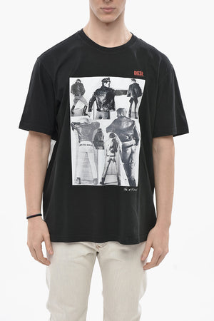 TOM OF FINLAD Rundhals-T-Shirt PR-T-JUST-P1 bedruckt