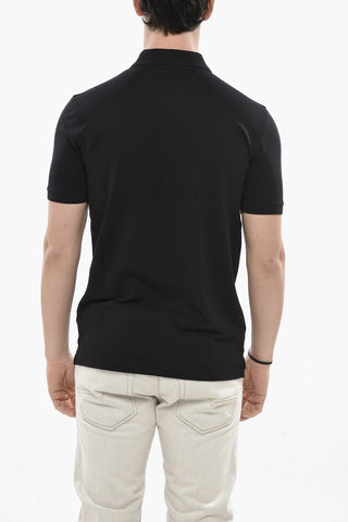 Solid Polo T-SMITH-DIV-NEW with Contrast Logo