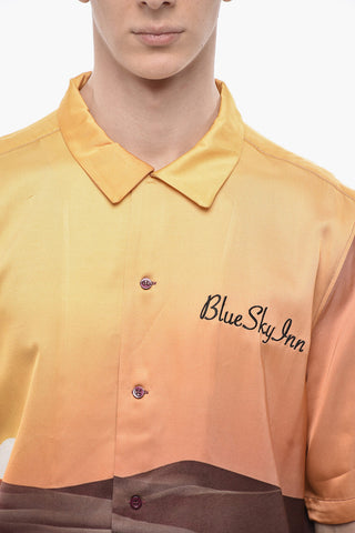 Patterned Short-Sleeve Shirt