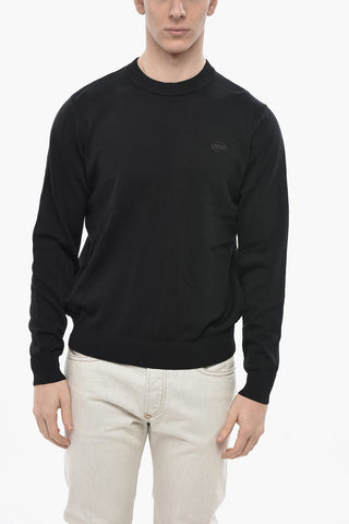 Pullover mit Rundhalsausschnitt OUT-OUT aus Baumwollmischung