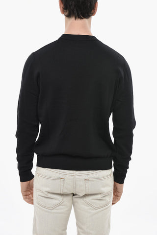 Pullover mit Rundhalsausschnitt OUT-OUT aus Baumwollmischung