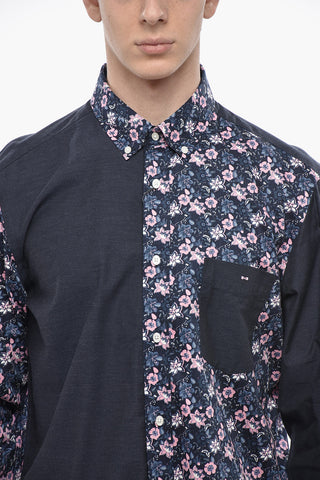 Button-Down-Hemd mit Blumenmuster